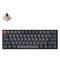 Keychron K12 RGB Wireless Mechanical Keyboard Hot-Swappable K12-H3 - Black/Gray Like New