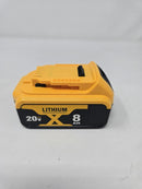 LONGFIT REPLACEMENT FOR DEWALT 20V MAX BATTERY 8000MAH - YELLOW/BLACK - Like New