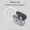 Beats Studio Buds True Wireless Noise Cancelling Earbuds MMT93LL/A - Moon Gray Like New
