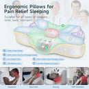 ZIBROGES CERVICAL PILLOW MEMORY FOAM RELIEF SLEEPERS - DARK GREY - Like New