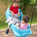 STEP2 SIGNATURE ROCKET SWING FOR TWO - BLUE - Like New