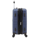 WRANGLER 20" SMART SPINNER CARRY-ON LUGGAGE WITH USB PORT - NAVY BLUE - Like New