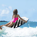 Grande Juguete Body Board 41" with EPS Core Slick Bottom Leash - Red - Brand New