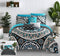 CHIC HOME BLACK REVERSIBLE BED IN A BAG COMFORTER SET MORNINGTON - BOHO PAISLEY - Like New