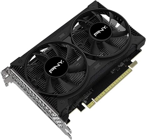 PNY GeForce GTX 1650 4GB GDDR6 Dual Fan Graphics Card VCG16504D6DFPPB - Black Like New