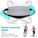 EVERYMILE Wobble Exercise Balance Board, Grey, 15.7" - Brand New