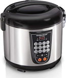 Hamilton Beach Digital Rice Cooker Steamer TYPE-RC25 - - Scratch & Dent