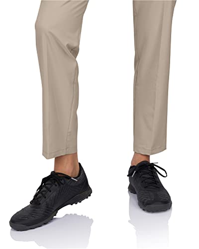 Three Sixty Six Women’s Golf Pants w/Elastic Waistband - Size 6, Desert Khaki - Like New