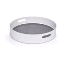 Copco Under-Sink Organizer 18-Inch Revolving Storage Solution White/Gray - Brand New