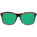 COSTA DEL MAR CDM VELA SUNGLASSES SHINY TORTOISE COPPER GREEN POLARIZED-580G - Like New