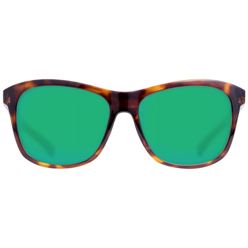 COSTA DEL MAR CDM VELA SUNGLASSES SHINY TORTOISE COPPER GREEN POLARIZED-580G - Like New