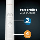 PHILIPS SONICARE DIAMOND CLEAN 9000 RECHARGEABLE ELECTRIC TOOTHBRUSH, WHITE New