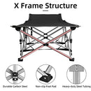 Fragess Portable Camping Cot, Sleeping Cot for Adult, 28" Extra Wide Heavy Duty - Like New