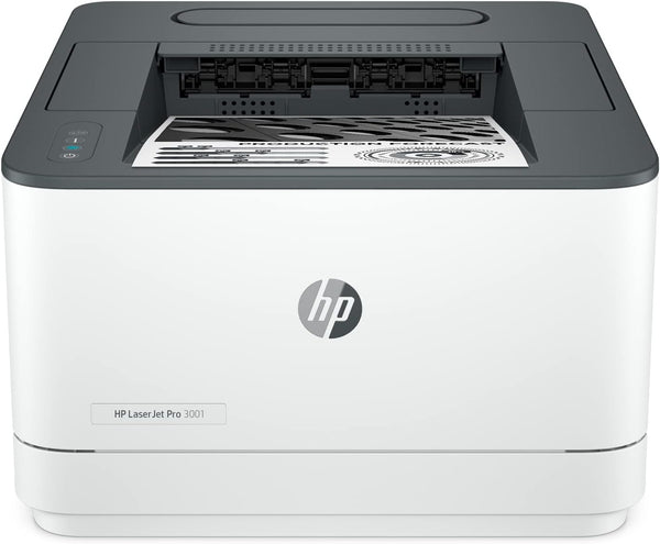 HP LaserJet Pro 3001dw Wireless Duplex Monochrome Laser Printer - White Like New