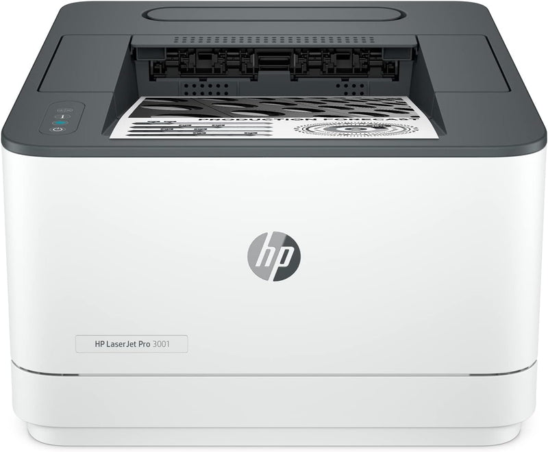 HP LaserJet Pro 3001dw Wireless Duplex Monochrome Laser Printer - White - Like New