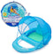 SwimWays Spring Float Premium Recliner Canopy Pool Lounger 6069457 - Sky Blue - Like New