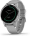 Garmin Vivoactive 4S Smaller-Sized GPS Smartwatch 010-02172-01 - Silver/Gray Like New