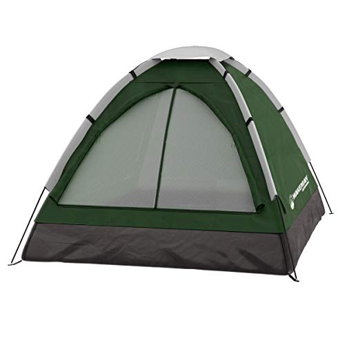 2 Person Camping Tent with Rain Fly and Carrying Bag - Water-Resistant Tent New