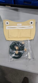 BUILD A BAGG BOCABAGG RUBBER BAG W/ ROPE & SIDE POCKET - GREEN, DARK GREEN, TAN - Like New