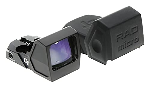 CRIMSON TRACE RAD MICRO COMPACT OPEN REFLEX PISTOL SIGHT - BLACK - Like New