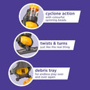 CASDON DYSON BALL MINIATURE DYSON BALL REPLICA FOR CHILDREN AGED 3+ GRAY/YELLOW - Like New
