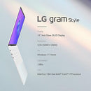 LG gram Style 16Z90RS-K.AAW7U1 16" 3K I7-1360P 16GB 1TB SSD - Dynamic White - Like New