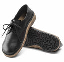 BIRKENSTOCK GARY LACE UP SHOES WOMENS - SIZE 6 - VINTAGE WOOD BLACK - Like New
