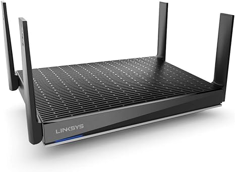 Linksys Mesh Wifi 6 Router Dual-Band 3,000 Sq. ft Coverage MR9600 - Black Like New