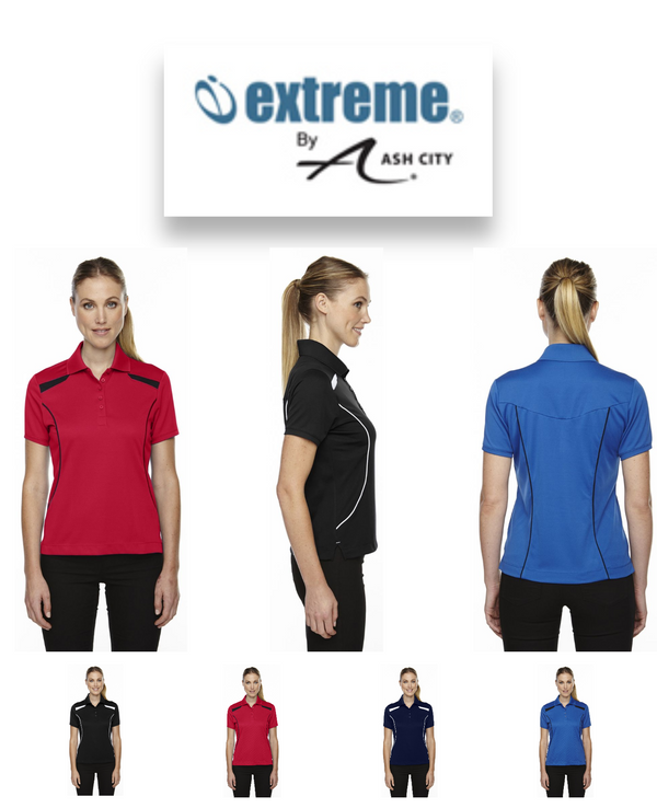 Ash City Extreme Tempo Women's Performance Polo Shirt 75112 - Brand New