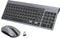 LeadsaiL Wireless Keyboard Mouse Combo Compact KF-10+LX001 - GREY - Like New