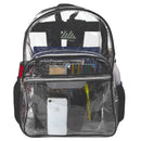 SUMMIT RIDGE CLEAR BACKPACK - CLEAR BLK - Brand New