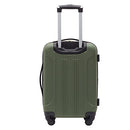 TRAVELERS CLUB CHICAGO HARDSIDE EXPANDABLE SPINNER LUGGAGE 22" CARRY-ON - GREEN - Like New