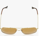 Ray-Ban Rb3595 Andrea Square Sunglasses Black/Light Grey Gradient Dark Grey - Like New