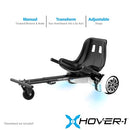 Hover-1 Buggy Attachment for Transforming Hoverboard - BLACK - Brand New