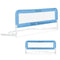 DREAM ON ME ADJUSTABLE TODDLER BED RAIL, BLUE MESH - BLUE - Like New
