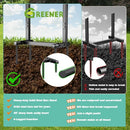 GREENER GARDEN HOSE HOLDER (4 SUPPORT FEET ), GHR14 - BLACK - Like New