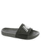 NEW BALANCE MEN'S 200 ADJUSTABLE SLIDE SANDAL, BLACK/WHITE, SIZE 9 - Brand New