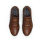 KENNETH COLE REACTION CROWN-ED KING LOW TOP SNEAKER COGNAC SIZE 9 - BROWN - Like New