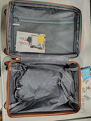 ROSAMO 20IN HARD SHELL EXPANDABLE CARRY-ON SUITCASE - BLACK - Like New