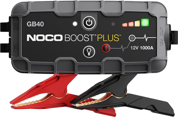 NOCO Boost Plus GB40 1000A 12V UltraSafe Portable Lithium Jump Starter New