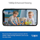 TAPO BY TP-LINK 1080P INDOOR SECURITY CAMERA FOR BABY MONITOR PET 4-PACK -BLACK - Like New