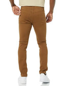 MAE55018FL18 AMAZON ESSENTIALS MENS Skinny-Fit STRETCH JEAN 40WX30L DARK KHAKI - Brand New