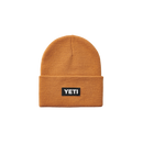 YETI MEN'S LOGO ACRYLIC BEANIE - GOLD - Like New