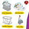 BABY EINSTEIN KICK & SNOOZE 3 IN 1 FOLDABLE PLAYARD BASSINET, PIANO TOY - GRAY - Brand New