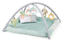 INGENUITY CALM SPRINGS PLUSH ACTIVITY GYM BABY ULTRA-SOFT PREMIUM MAT - GREEN - Like New