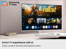 SAMSUNG 43 SMART MONITOR M7 M70F4K USB-C SMART TV APPS SAMSUNG VISION AI - WHITE - Like New