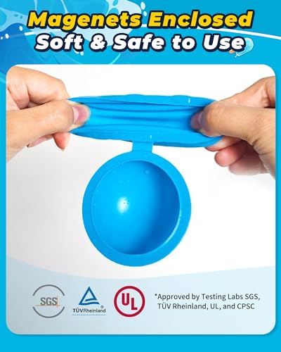 SOPPYCID Water Balloons Self-Sealing Quick Fill Magnetic 12 Pack - Multi Color - Like New