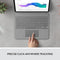 Logitech Touch iPad Pro 12.9 Backlit Keyboard Kickstand 920-010097 - Oxford Gray - Like New