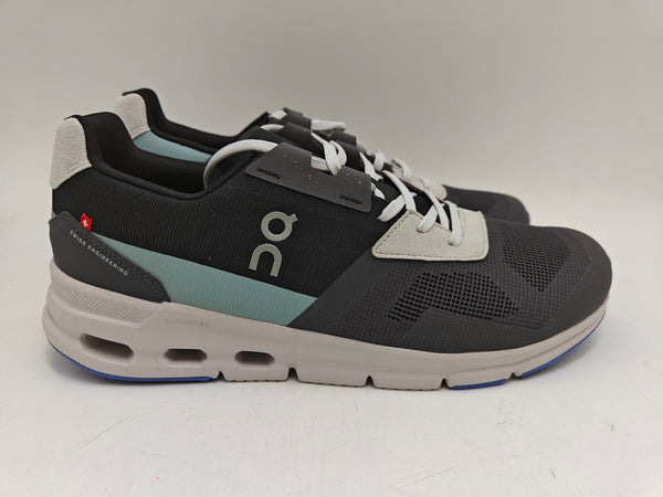 ON MEN'S CLOUDRIFT SNEAKERS SIZE: MEN 9 - MAGNET/GRAY/BLUE MIST - Like New