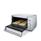 BREVILLE THE COMPACT SMART OVEN COUNTERTOP TOASTER OVEN BOV650XL - STEEL - Like New